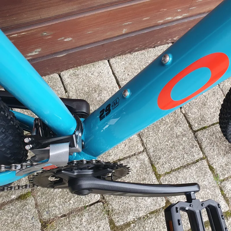 2021 Orbea MX 50 29er Hardtail MTB Blue Red Medium